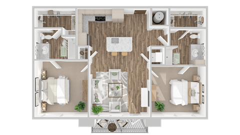 B2A/B 1020-1052 sqft