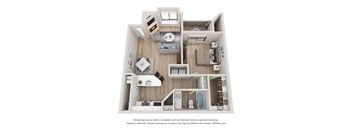 Magwood A1A 3D floorplan