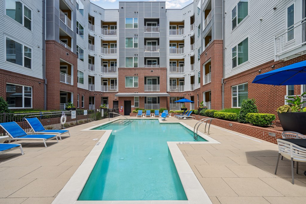our apartments offer a swimming pool in front of our building
