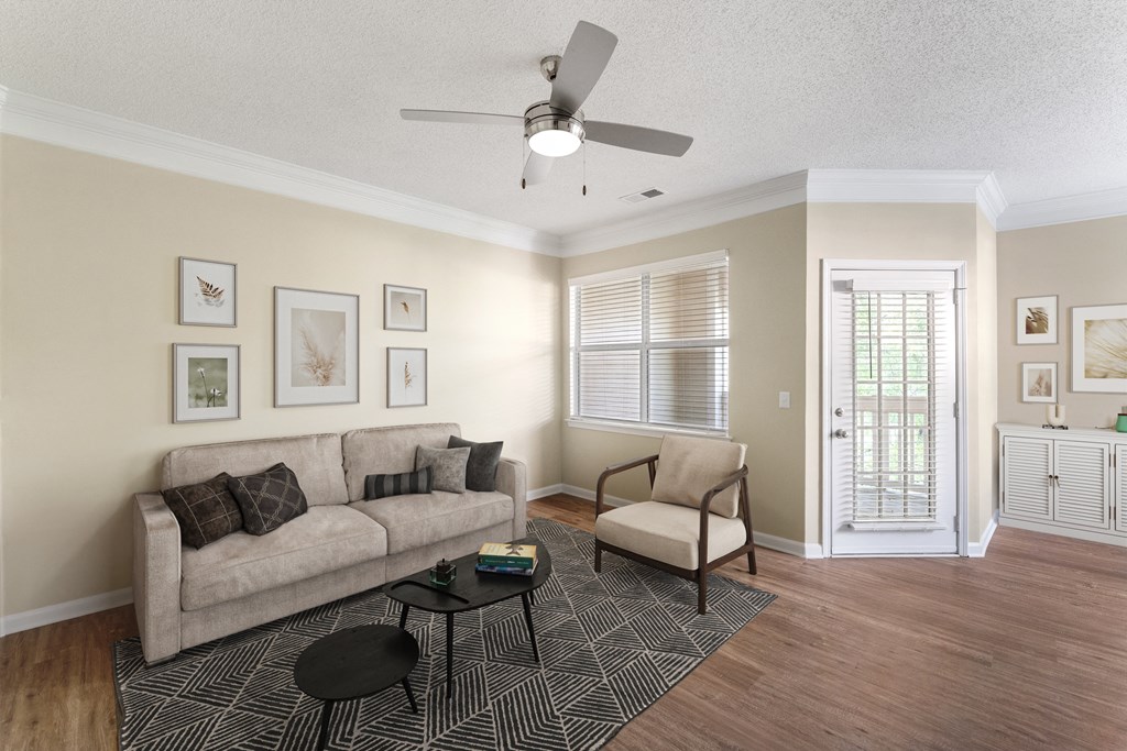 The Park at Steele Creek living room