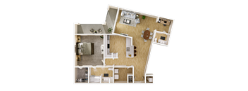 Vera A1E Floor Plan