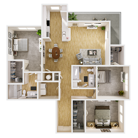 Vera C2A Floor Plan