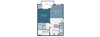 VillagesAtRaleighBeach_A1A_1b1b_687sqft_2D