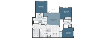 VillagesAtRaleighBeach_C2A_3b2b_1429sqft_2D