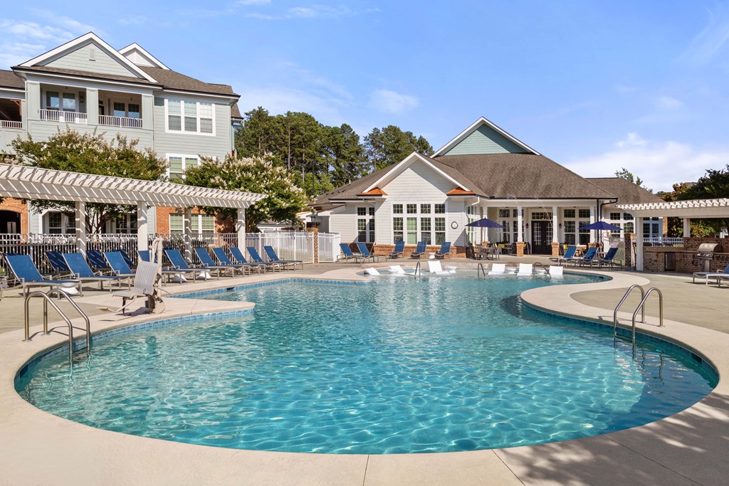 take a dip in our resort style pool