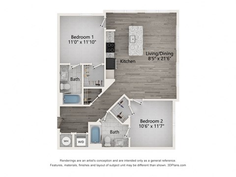 1000 Annapolis Way 1-3 Beds Apartment for Rent - Photo Gallery 43