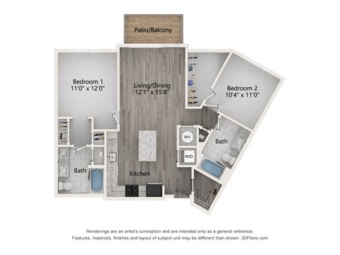 1000 Annapolis Way 1-3 Beds Apartment for Rent - Photo Gallery 45