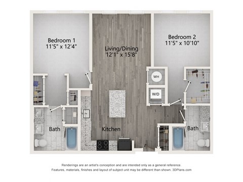 1000 Annapolis Way 1-3 Beds Apartment for Rent - Photo Gallery 46