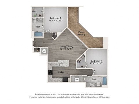 1000 Annapolis Way 1-3 Beds Apartment for Rent - Photo Gallery 47