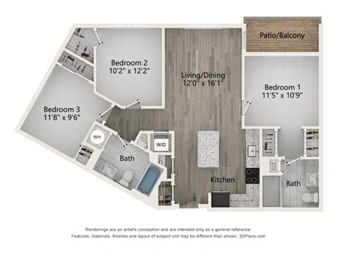 1000 Annapolis Way 1-3 Beds Apartment for Rent - Photo Gallery 52