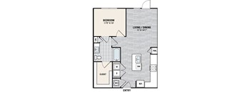 West Love A1D floorplan