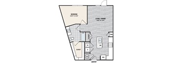 West Love A1F floorplan