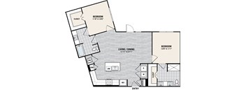 West Love B2D floorplan