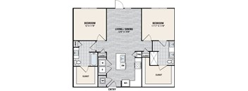 West Love B2E floorplan