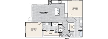 West Love B2H floorplan