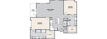 West Love B2K floorplan