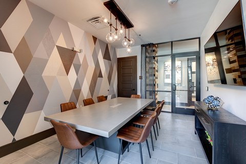 West Mockingbird Interior Clubhouse Meeting Room