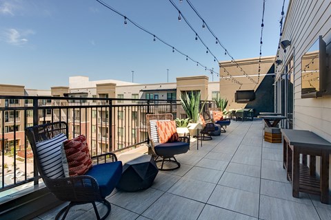 West Mockingbird Outdoor Seating Rooftop