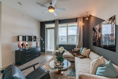 West Mockingbird Interior Model Living Room