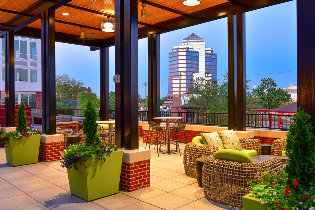 Downtown Durham Skyline