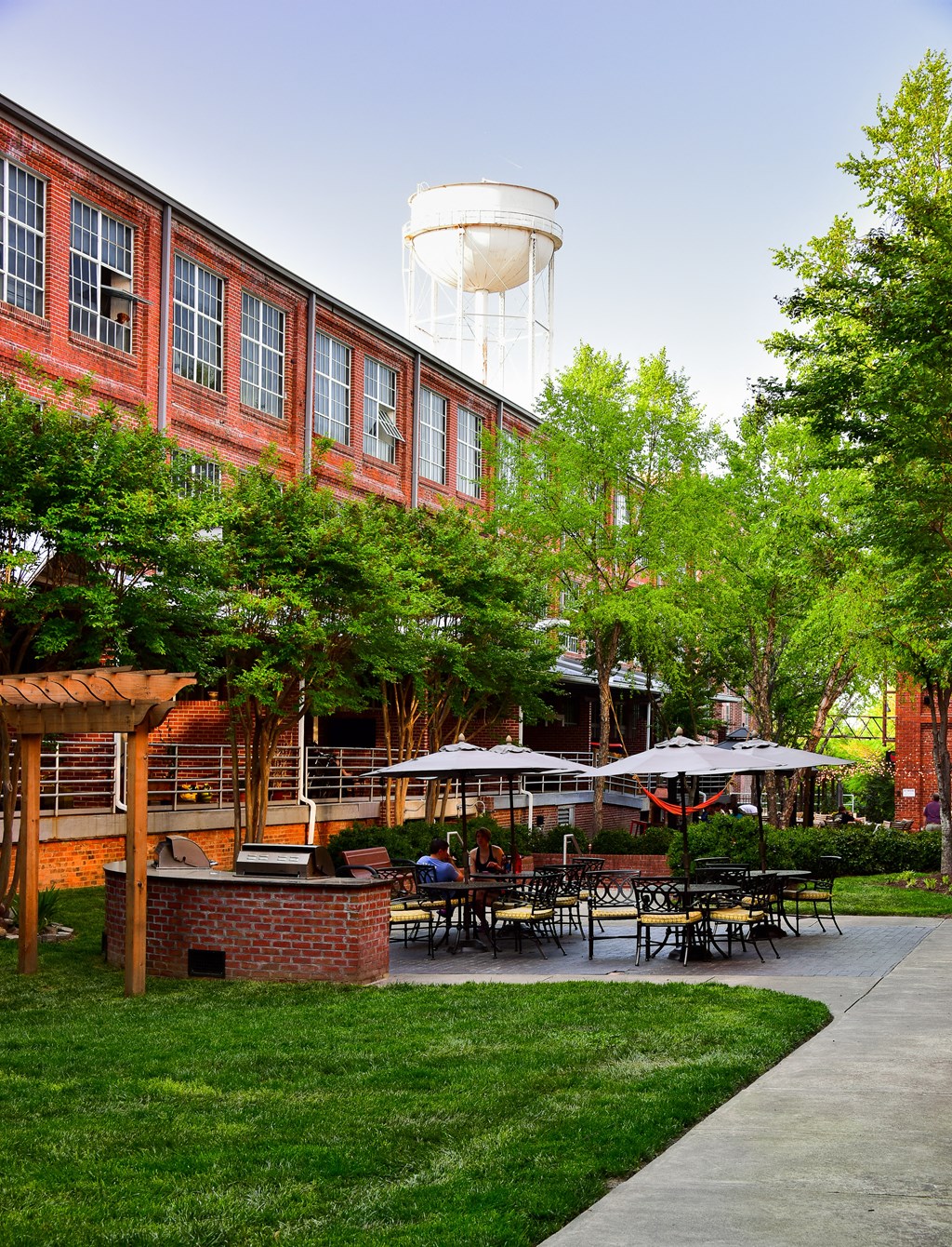 West Village courtyard