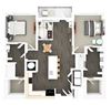 Wrenstone B2A floor plan