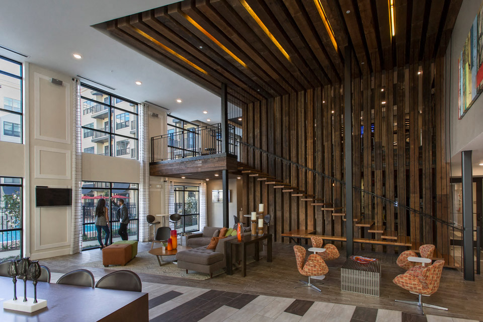Clubhouse With Expansive Windows at Bell Buckhead West, Atlanta