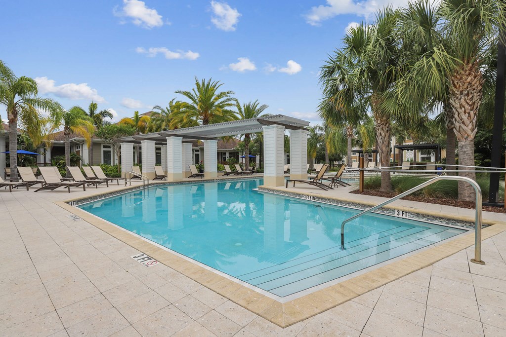 the swimming pool at the resort at longboat key club