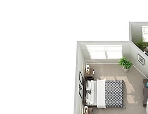 Meridian at Broad Street Market One Bedroom Floor Plan