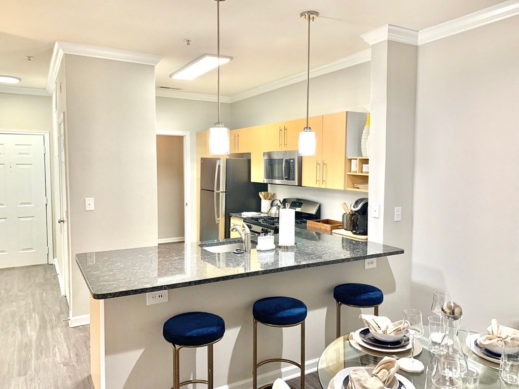 The Ashborough Kitchen and Dining Area