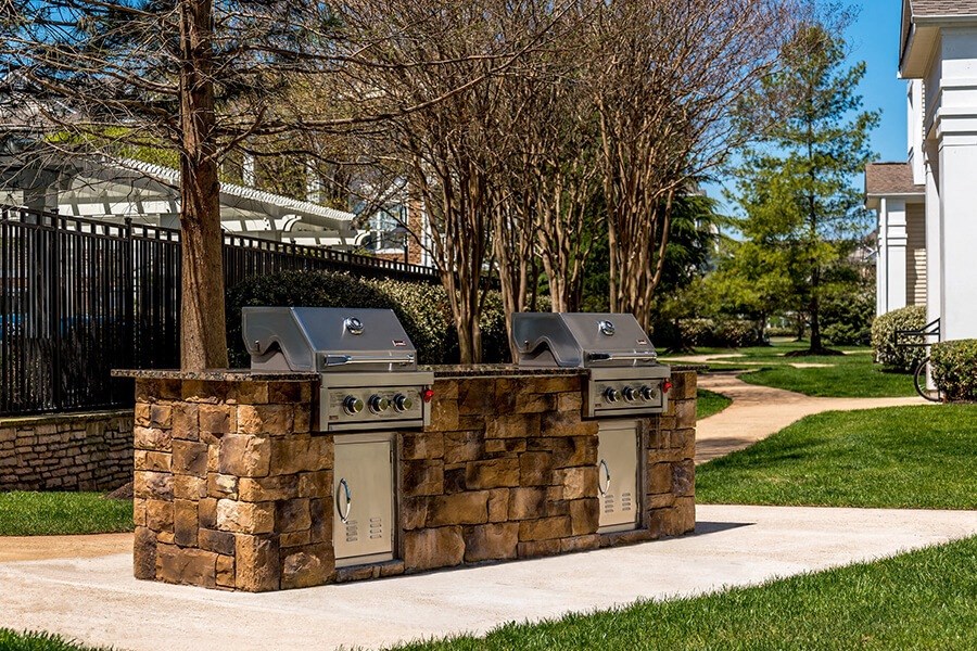 The Ashborough Grilling Area