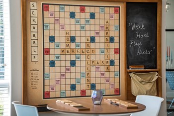 The Ashborough Game Room Scrabble Board - Photo Gallery 13