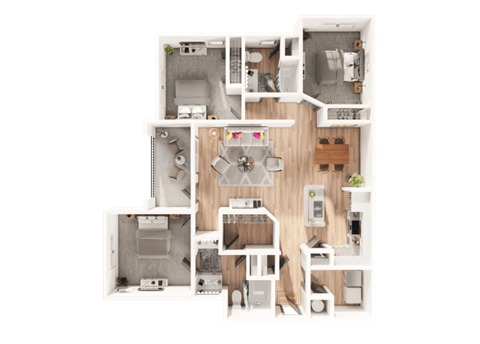 4000 Penuche Way 1-3 Beds Apartment for Rent - Photo Gallery 38