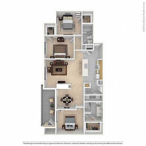 801 S Polk St 1-3 Beds Apartment for Rent - Photo Gallery 35