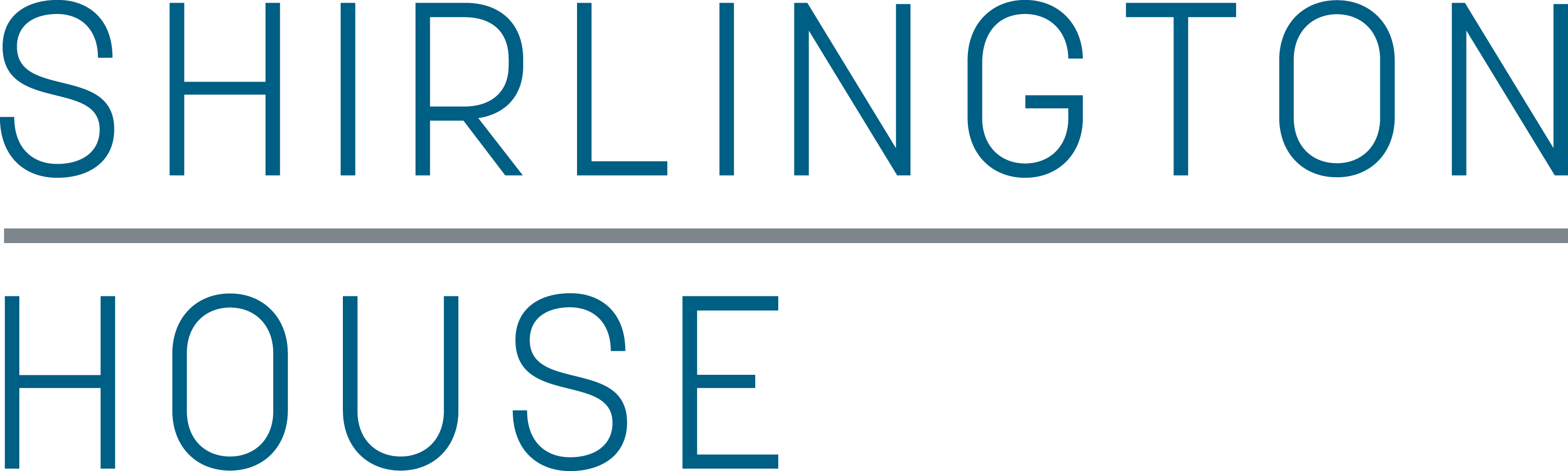 the shipping house logo on a white background with the word shipping house in blue text