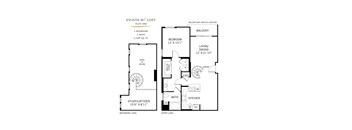 Evolve With Loft Floor Plan at 360 Luxury Apartments, San Diego, 92122