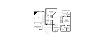 Skye With Loft Floor Plan at 360 Luxury Apartments, San Diego