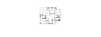 Apex Floor Plan at Metropolis Apartments, IRVINE, 92614