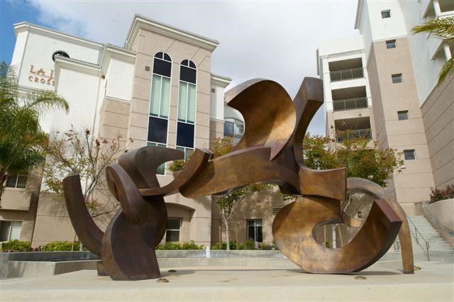Sculpture at La Jolla Crossroads Apartments, San Diego