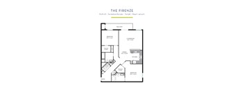 Firenze Floor Plan at Casa Mira View Apartments, San Diego, 92126