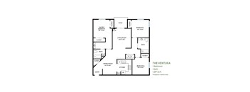 Ventura Floor Plan at Costa Verde Village Apartments, San Diego