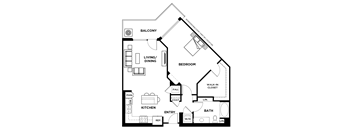 Black loading screen with white progress bar at Elements Apartments, Irvine, CA