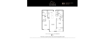 B3 Floor Plan Unit at Elysium, Arizona