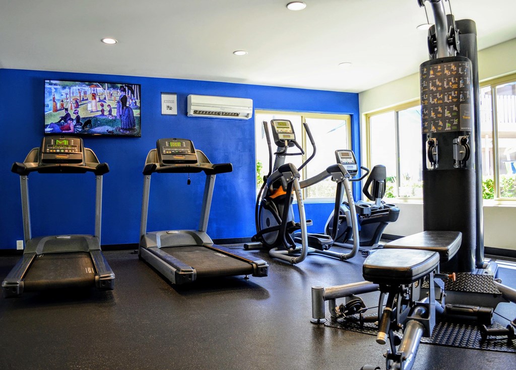 Fitness Studio at La Jolla Canyon Apartments, California, 92121