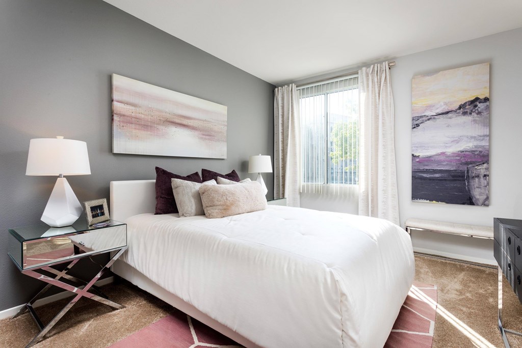 Spacious Bedroom at La Jolla Crossroads Apartments, San Diego, CA