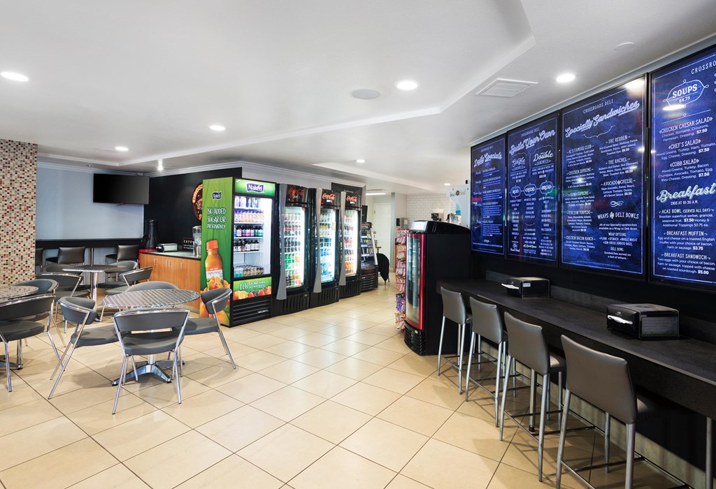 Crossroads Cafe at La Jolla Crossroads Apartments, San Diego, CA, 92122