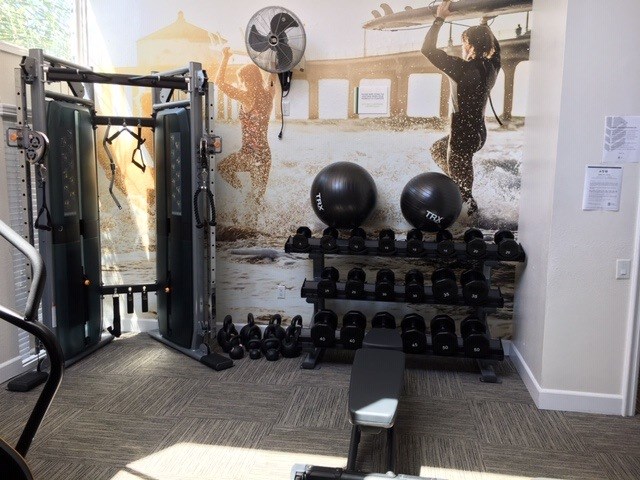 Fitness Center at Pacific Bay Club Apartments, San Diego, CA 92117