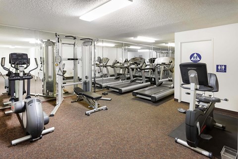 Gym at Woodbridge Gardens, Toluca Lake, CA, 91602
