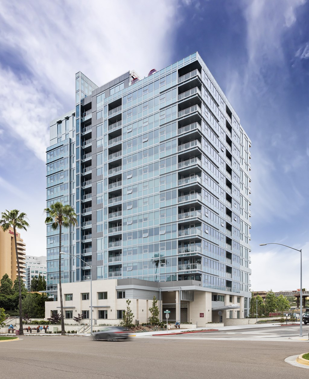 Tall Buildings Exterior at LUX by Garden*, California, 92122