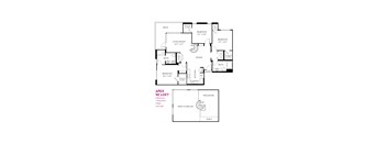 Apex Floor Plan at Metropolis Apartments, IRVINE, CA
